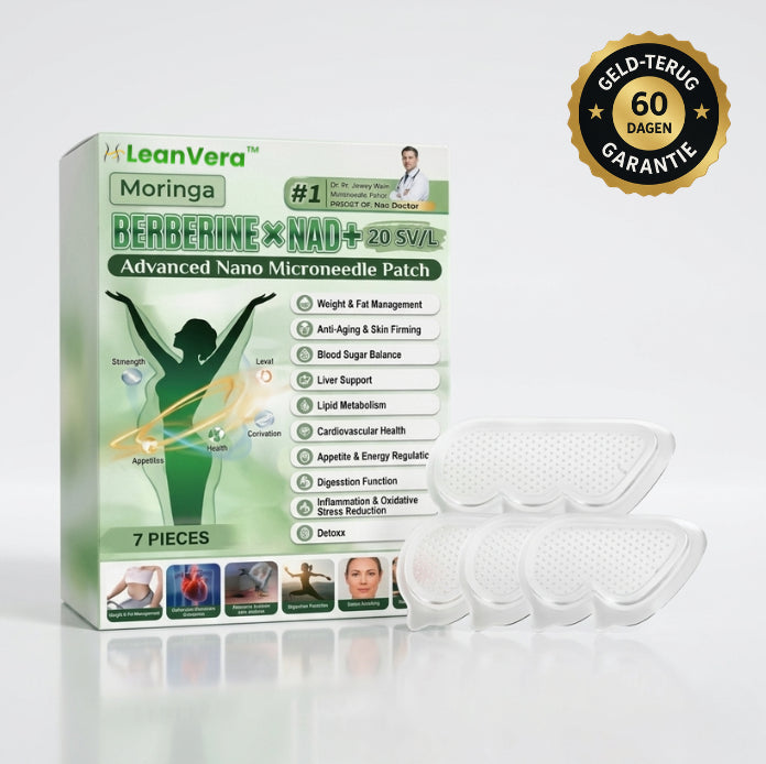 LeanVera™ Afslank Patch | Verbrand hardnekkig buikvet zichtbaar binnen 7 dagen!